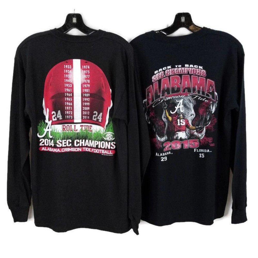Alabama Bama SEC Championships Long Sleeve TShirts